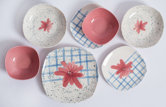 PIazza Blossom Blue - 24 pieces  - 31098