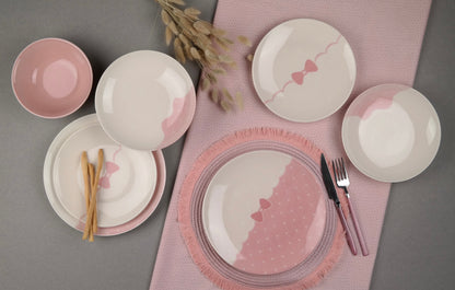 Chic Blush & Bow - 24 pieces - 31109