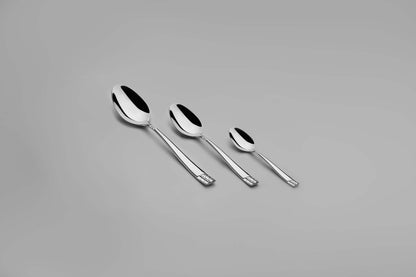 DIDIM MIRROR FINISH - 89 PIECE - 12 PERSON - BOXED CUTLERY SET