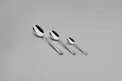 DIDIM SANDBLAST - 89 PIECE - 12 PERSON - BOXED CUTLERY SET