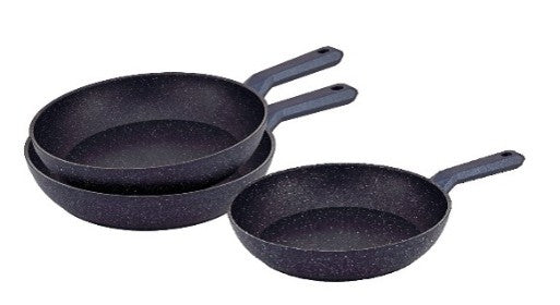 VIVALDI - ECO 3 PCS FRYPAN SET - DARK BLUE