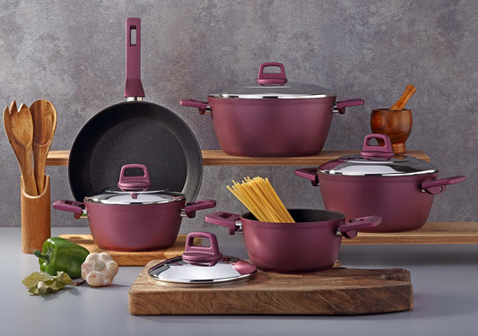 Ecoten 9-Piece Teflon Titanium Cookware Set