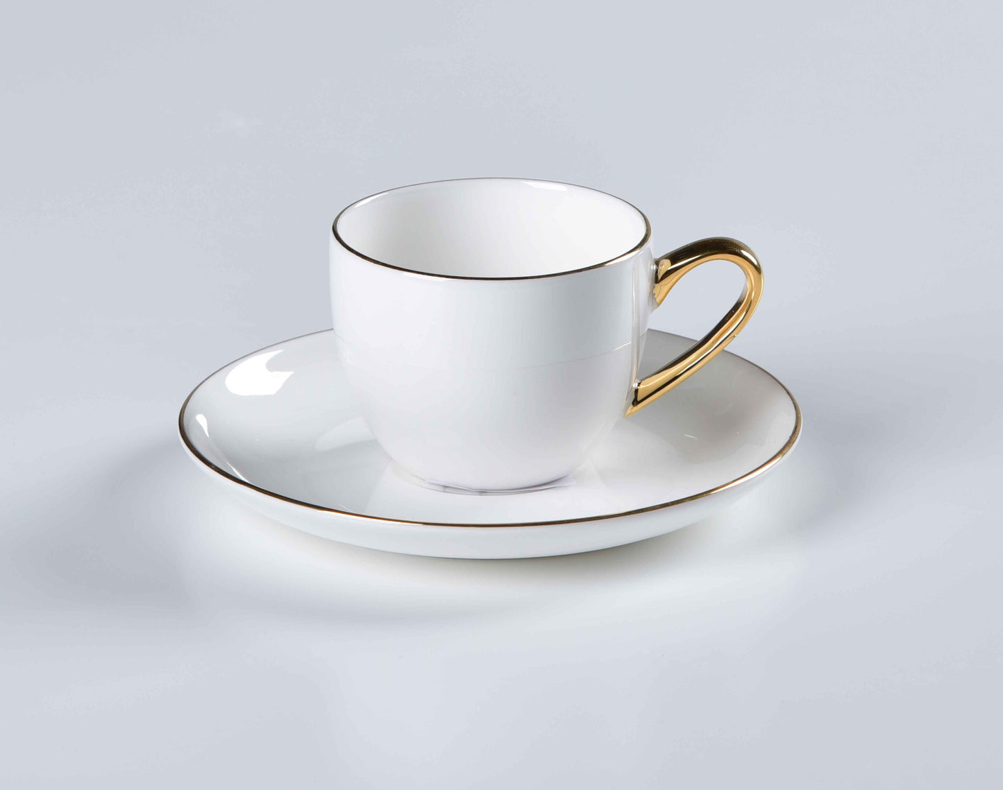 REGAL FINE DINING SET - 60 PIECE DINNER SET FOR 6 PEOPLE - FREYA - GOLD