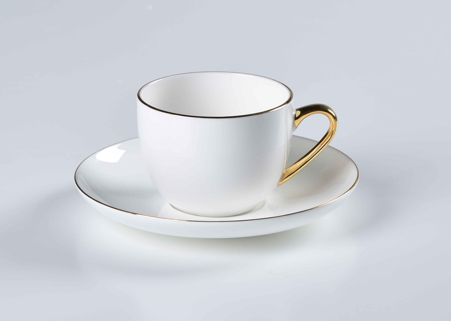 REGAL FINE DINING SET - 60 PIECE DINNER SET FOR 6 PEOPLE - FREYA - GOLD