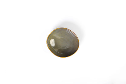 Reactive Glaze Brown Dinner - 18 pieces - R40