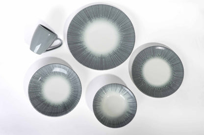 Lona Olive Dinner Set - 30 Pieces - 20156