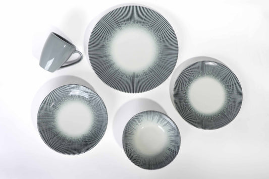 Lona Olive Dinner Set - 30 Pieces - 20156