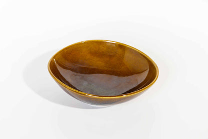 Reactive Glaze Brown Dinner - 18 pieces - R40