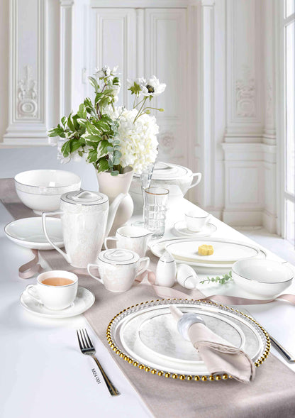 CELESTE GOLD - 60 PIECE DINNER SET FOR 6 PEOPLE - FREYA - M24-001