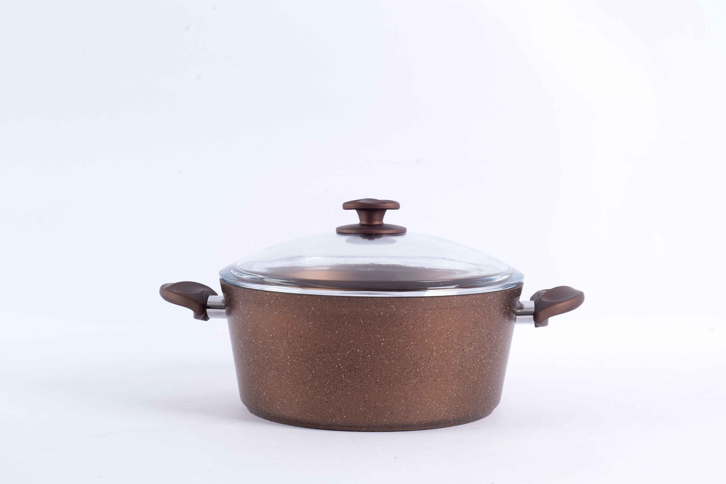 Papila 9-Piece Granite Cookware Set - Cooper