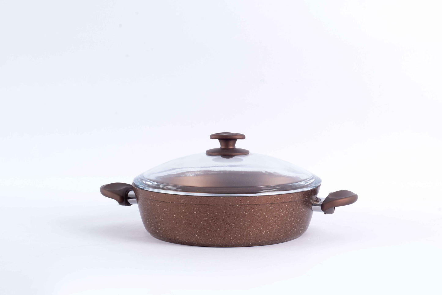 Papila 9-Piece Granite Cookware Set - Cooper