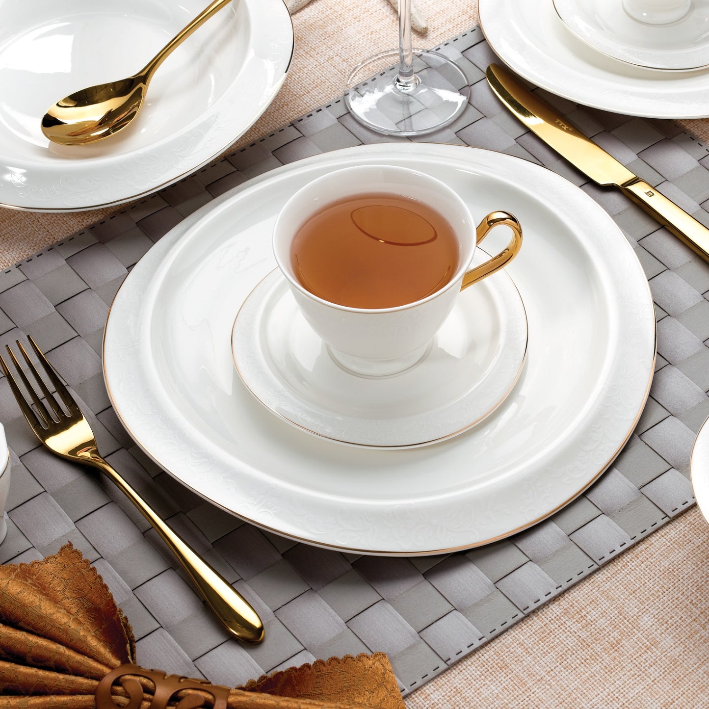 Puria - BONE PEARL - WEDDINGSET – 60 PIECES – WDY240602-1