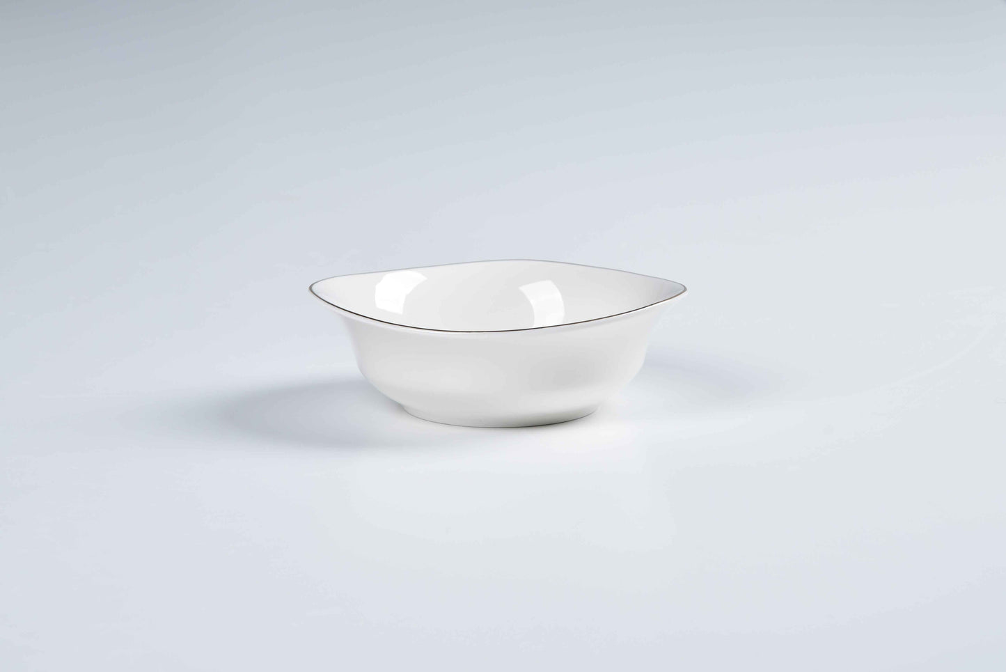 ETERNA PORCELAIN - 60 PIECE DINNER SET FOR 6 PEOPLE - ORGANIC - YZ24-001 - GOLD