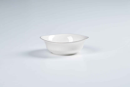ETERNA PORCELAIN - 60 PIECE DINNER SET FOR 6 PEOPLE - ORGANIC - YZ24-001 - GOLD