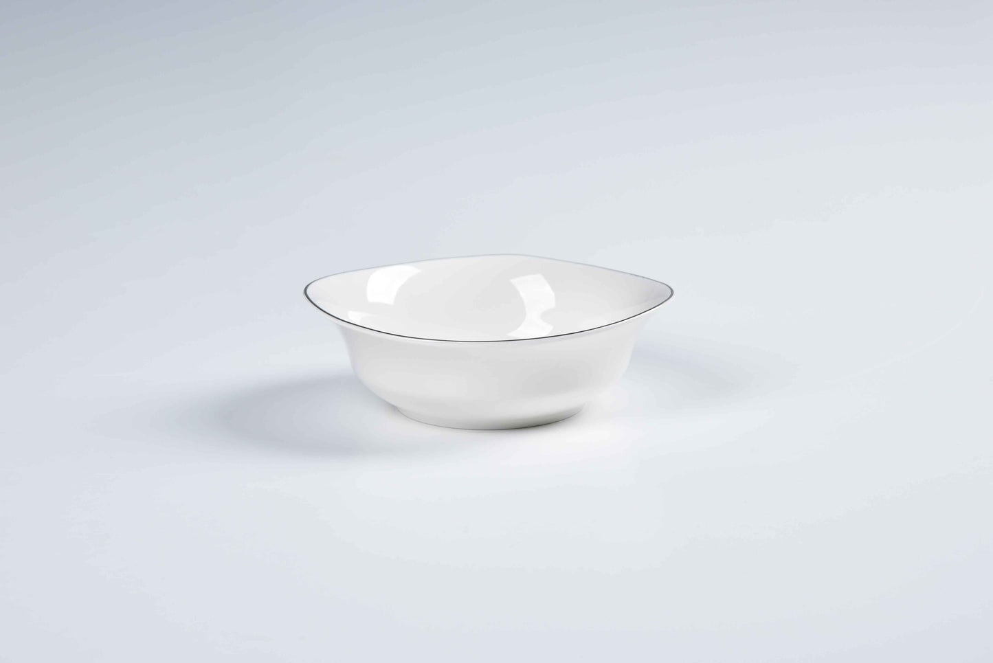 ETERNA PORCELAIN - 60 PIECE DINNER SET FOR 6 PEOPLE - ORGANIC - YZ24-001 - PLATINUM