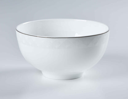 WHITE & GOLD SYMPHONY - 60 PIECE DINNER SET FOR 6 PEOPLE - FREYA - B24-002
