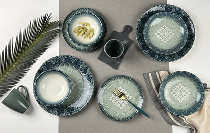 Lona Green Dinner Set - 30 Pieces - 31040