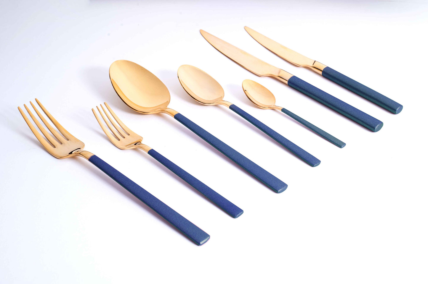 DALYAN - COLORS - 12 Person - 89 Piece - Boxed Cutlery Set