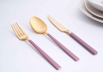 DALYAN - COLORS - 12 Person - 89 Piece - Boxed Cutlery Set