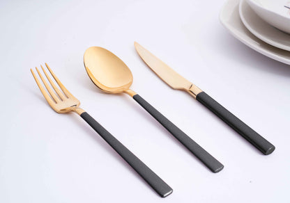DALYAN - COLORS - 12 Person - 89 Piece - Boxed Cutlery Set